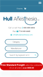 Mobile Screenshot of hullanesthesia.com